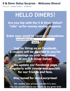 Facebook Landing Page